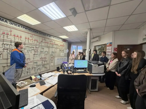 Безопасность и профориентация: день открытых дверей в АО &laquo;Мособлэнерго&raquo; для школьников Фрязино