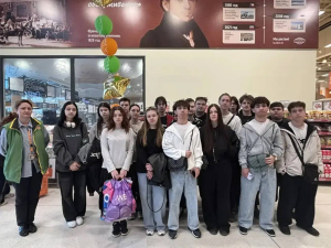 От производства до прилавка!  Наши студенты в &laquo;Глобусе&raquo;!