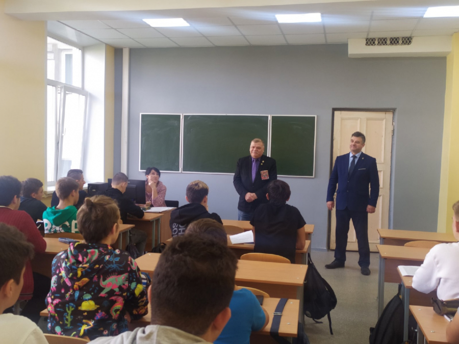 Встреча студентов с руководителем Щелковской общественной организации 