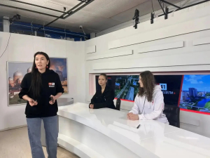 Школьники МАОУ 14 лицея им.Ю.А Гагарина &mdash; в гостях у Щёлковского телевидения!