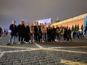 Торжественный патриотический концерт с участием звёзд российской эстрады на Красной площади.