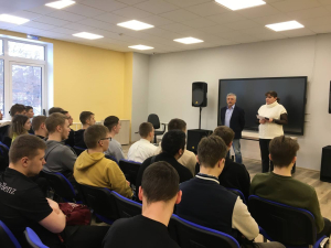 Встреча студентов с депутатом Московской областной Думы.