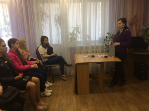 Профилактическая беседа в Щёлковском социально-реабилитационном центре «Семья»