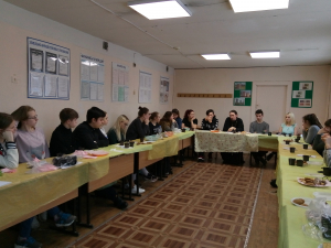 Встреча-беседа студентов со священником Николо-Берлюковского монастыря о. Тимофеем
