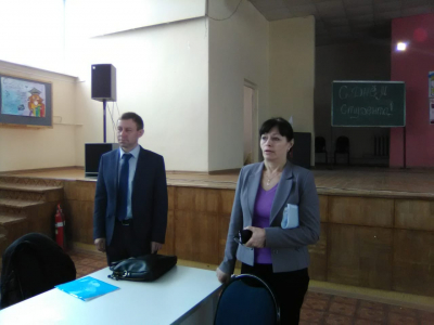 Встреча студентов СП №2 с майором полиции А.С. Варламовым