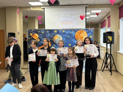 Участие в областном открытом фестивале "Научный старт"