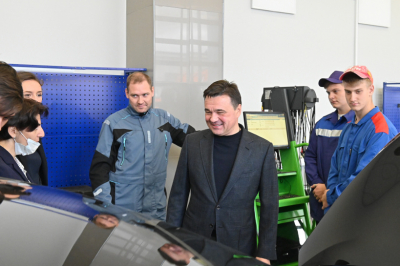 Губернатор Московской области посетил ГБПОУ МО &laquo;Щёлковский колледж&raquo;