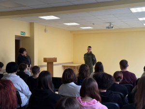 Урок мужества. Встреча с участником СВО