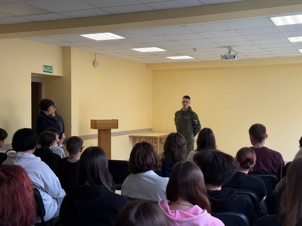 Урок мужества. Встреча с участником СВО