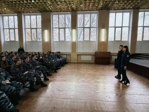 21 октября года прошла встреча представителей Кинологической службы УФСИН по Московской области со студентами специальности «Кинология» (СП-5).