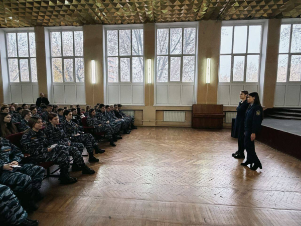21 октября года прошла встреча представителей Кинологической службы УФСИН по Московской области со студентами специальности «Кинология» (СП-5).