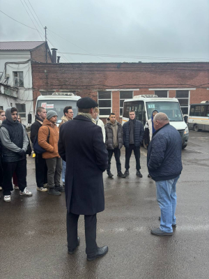 Посещение студентами группы 1338 автоколонны в г. Щелково