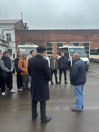 Посещение студентами группы 1338 автоколонны в г. Щелково