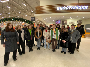 Наши студенты в «Глобусе»!