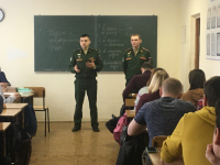 Информационно-агитационные беседы о военной службе по контракту