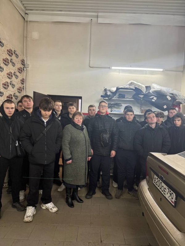 В СП № 1 «Фряново» прошла экскурсия в автосервис «ФОРТУНА»