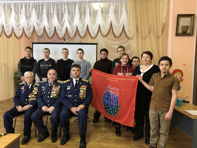 Встреча студентов с жителями блокадного Ленинграда