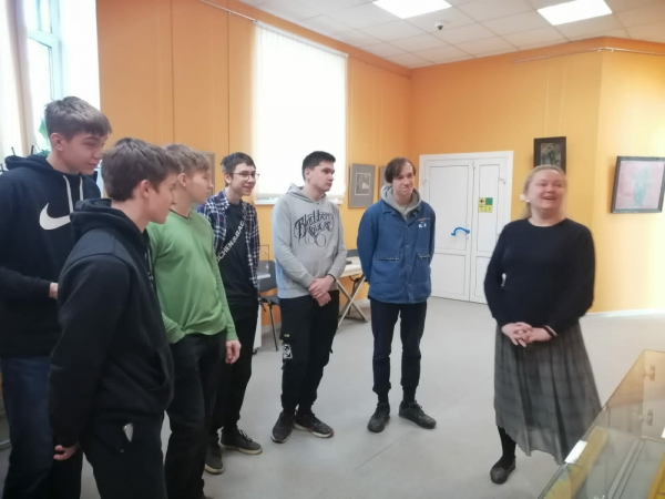 Посещение  экспозиции в  Щелковской художественной галереи