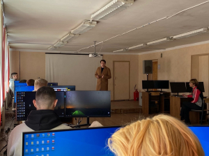Встреча  с управляющим компьютерного клуба Тrue gamers Елезовым Владиславом Алексеевичем