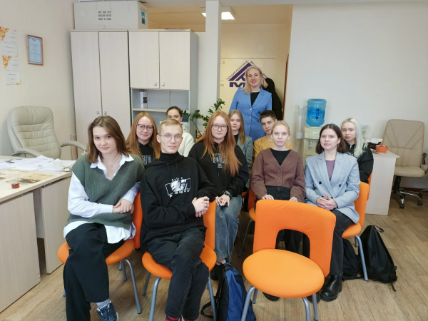 Cтуденты группы 3018 посетили Агентство недвижимости ООО «ОРАНЖ».