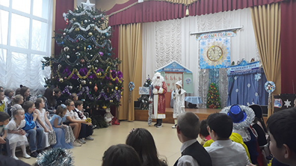 Посещение школы-интерната в п. Чкаловский