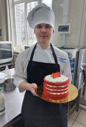 Приготовление торта «Красный бархат»
