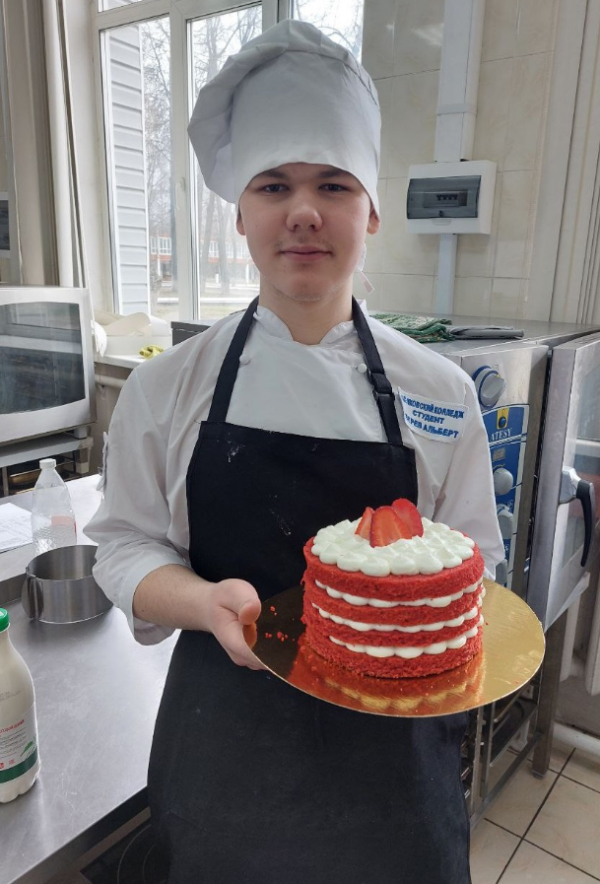 Приготовление торта «Красный бархат»