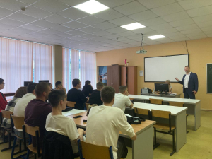 Встреча отдела трудоустройства Щелковского колледжа со студентами