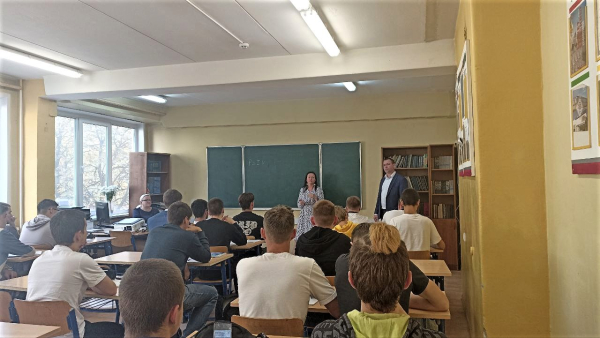 Встреча отдела трудоустройства Щелковского колледжа со студентами СП №4