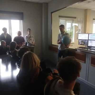 Профориентационная экскурсия в АО "Газпром космические системы"