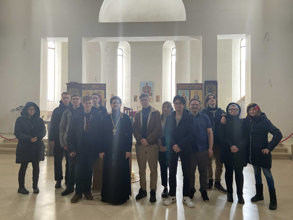 Встреча со священником учащихся Щёлковского колледжа