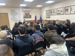 Производственная экскурсия студентов на базе Отдела Полиции по г. Щелково МУ МВД России