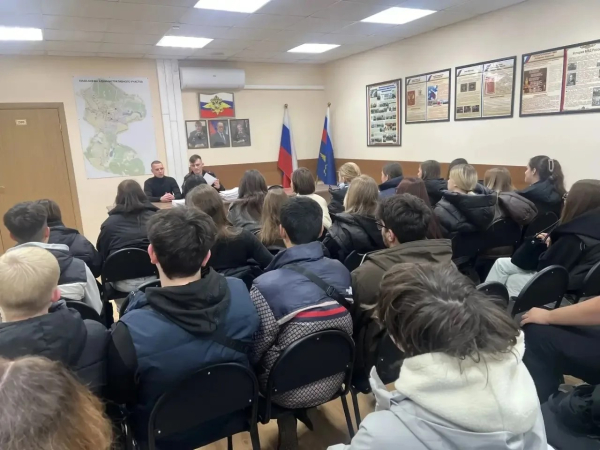 Производственная экскурсия студентов на базе Отдела Полиции по г. Щелково МУ МВД России