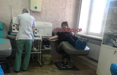 Донорская акция отряда &laquo;Нити жизни&raquo;