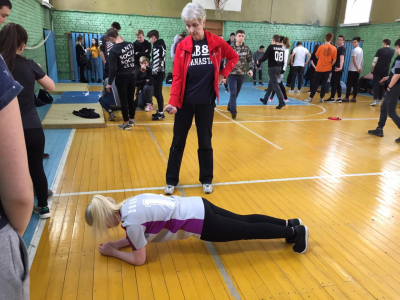 Весёлые старты в СП № 4